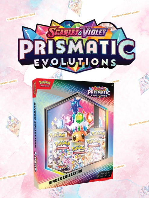 SV8.5 Prismatic Evolutions binder Collection – Toronto Trading League