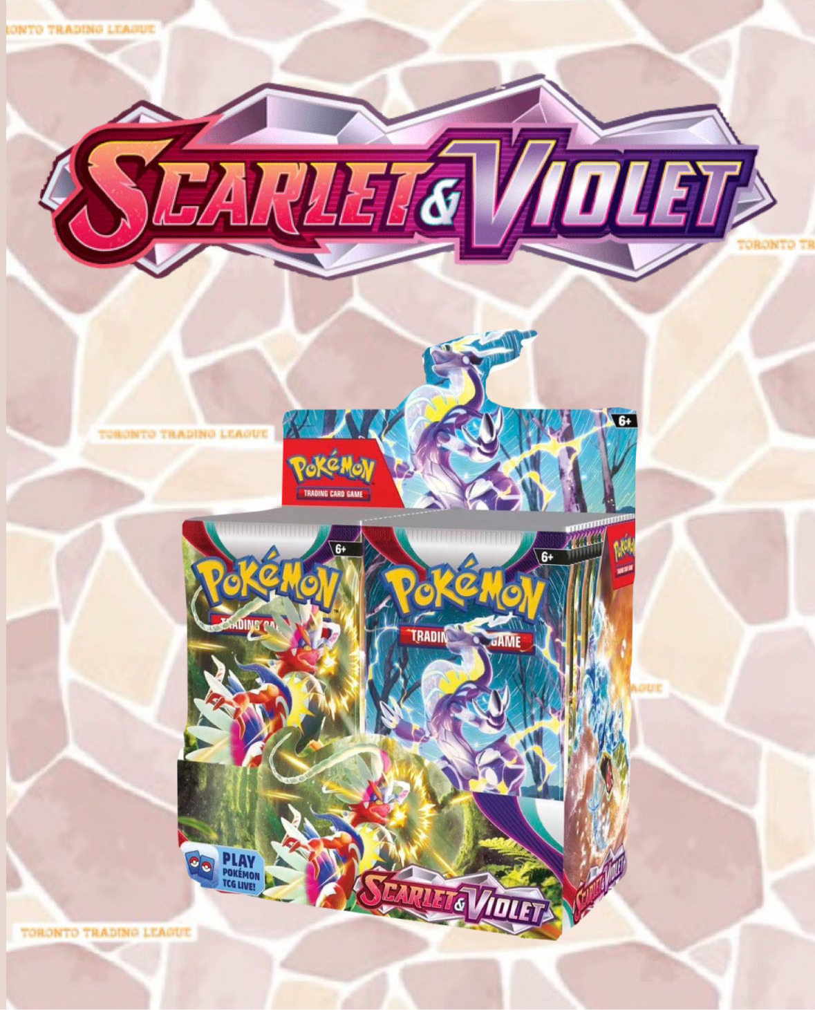 Scarlet Violet Base Set Booster Box