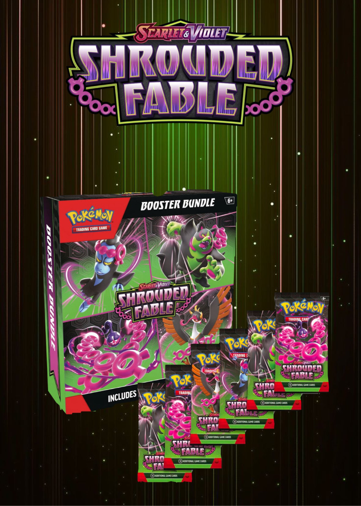 SV6.5 Shrouded Fable booster bundle