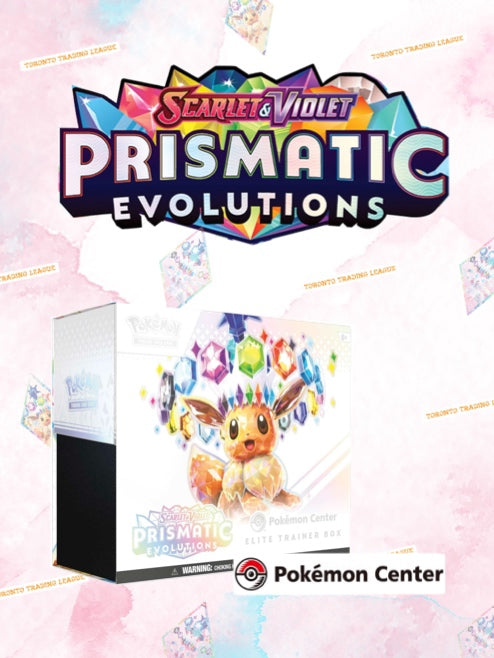 SV8.5 Prismatic Evolutions PC Elite Trainer Box (PC ETB)