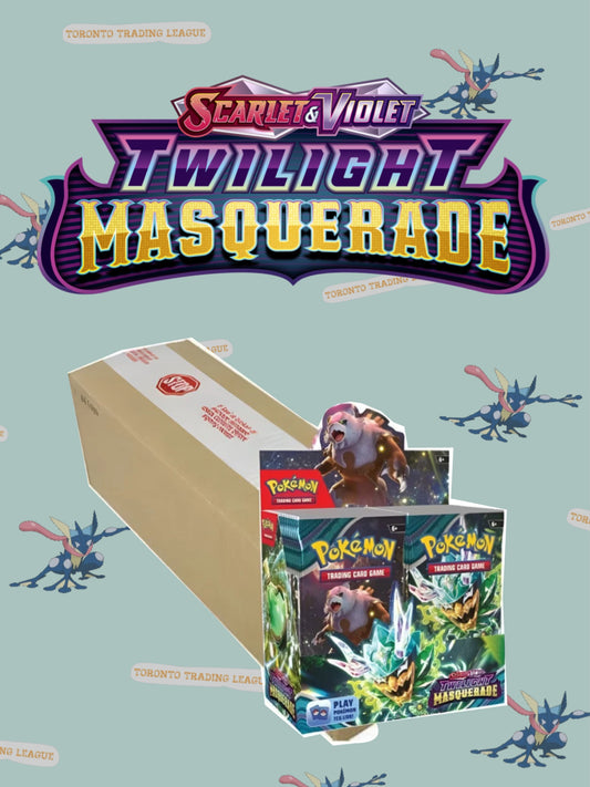 SV6 Twilight Masquerade booster box sealed case