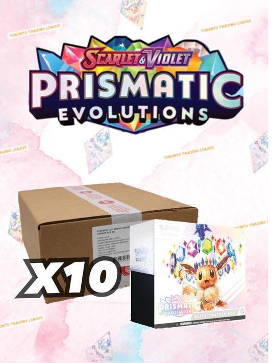 SV8.5 Prismatic Evolution ETB Sealed Case