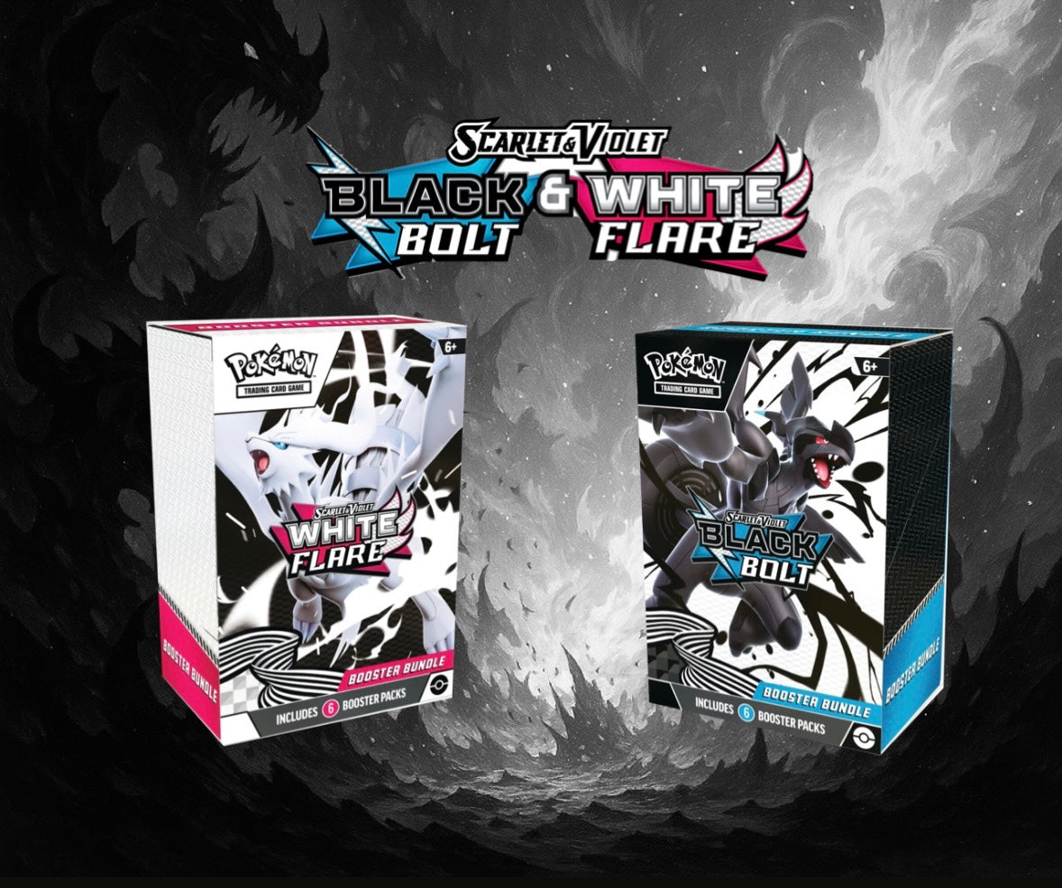 SV10.5 BLACK Bolt & WHITE Flare Booster Bundle
