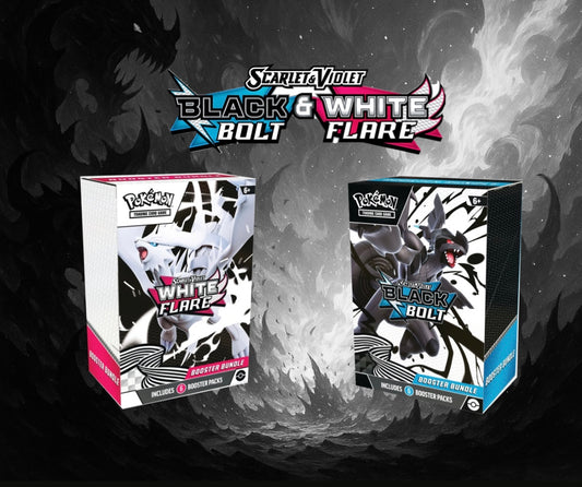 SV10.5 BLACK Bolt & WHITE Flare Booster Bundle