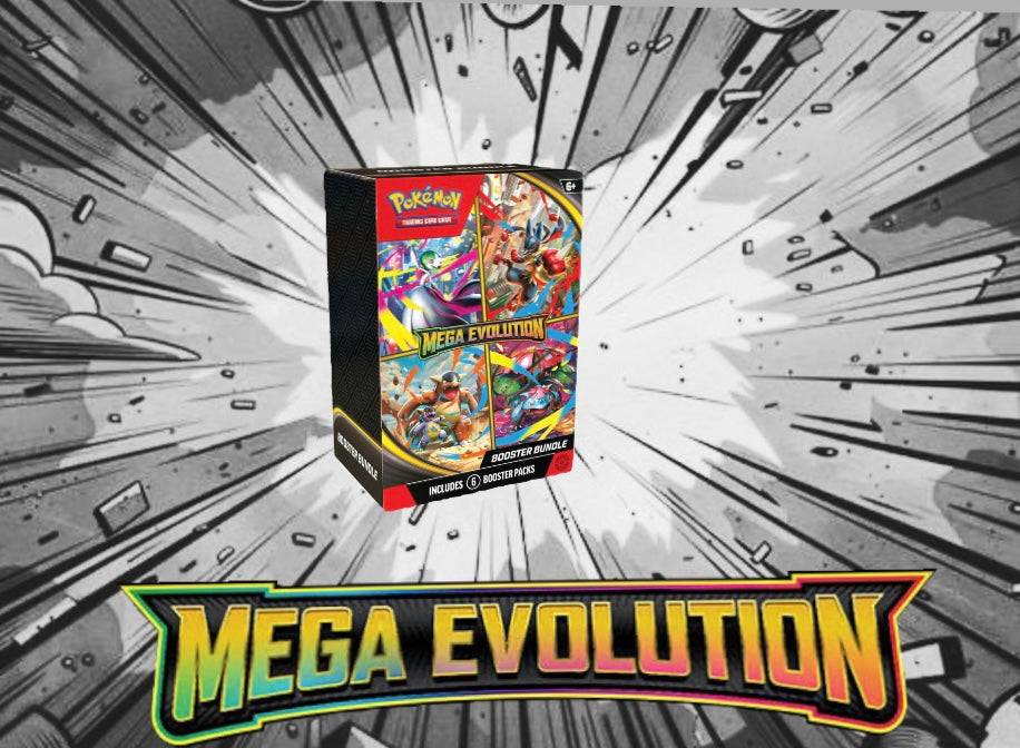 ME1 Mega Evolution Base set Booster Bundle Toronto Trading League ME1 Mega Evolution Base set Booster Bundle Toronto Trading League