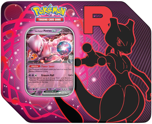 Team Rocket TINS - MEWTWO EX