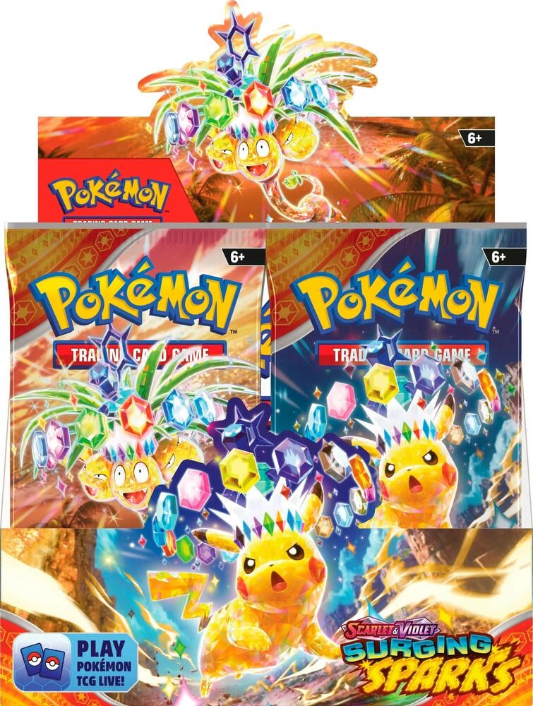 SV8 Surging Sparks Booster Box