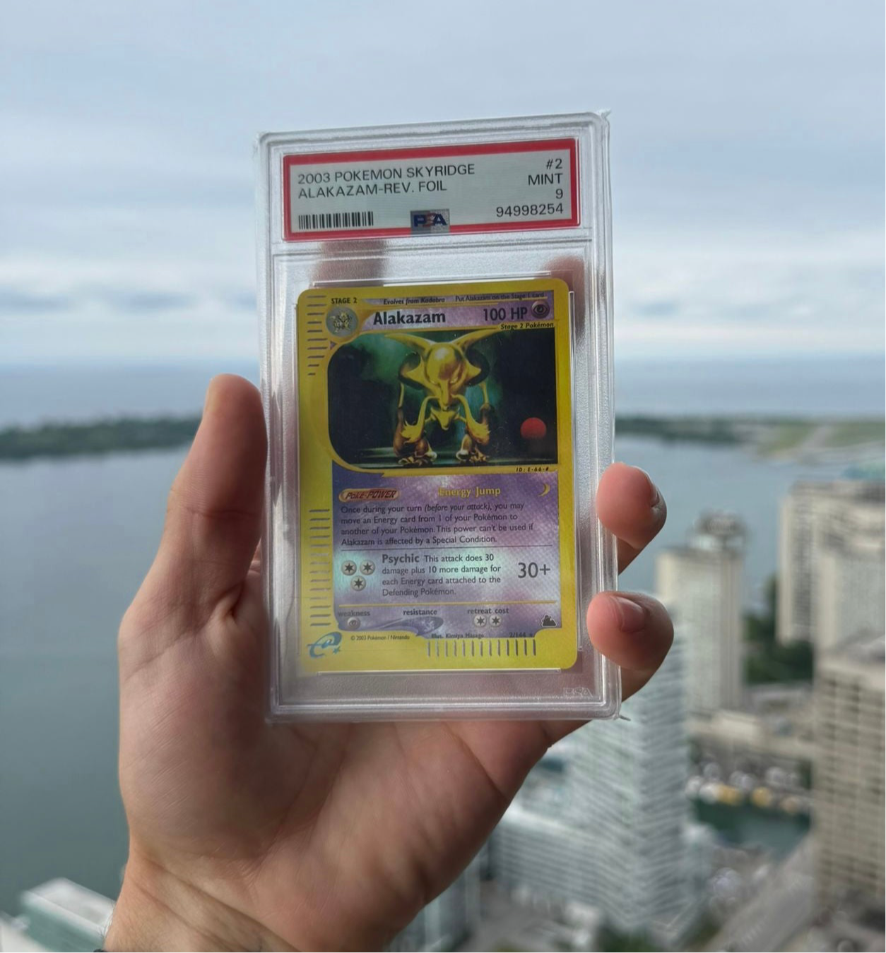 [PSA 9] Alakazam #2/144 (Reverse Holo)