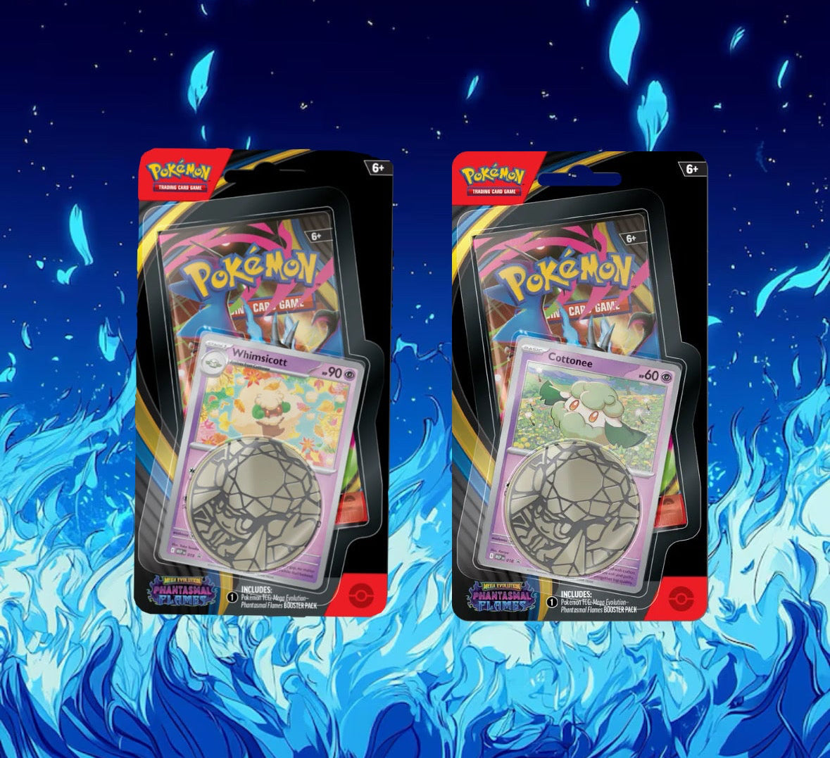 ME2 Phantasmal Flames Single Pack Blister (Cottonee/ Whimsicott)
