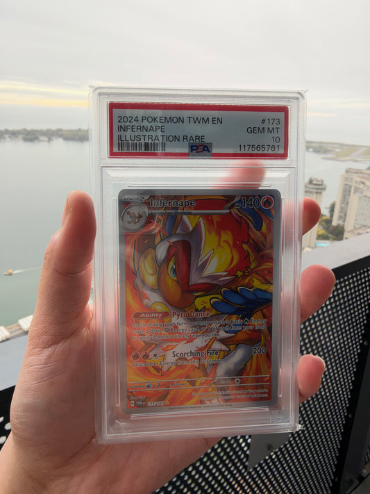 [ PSA 10 ] Infernape (Illustration Rare) #173