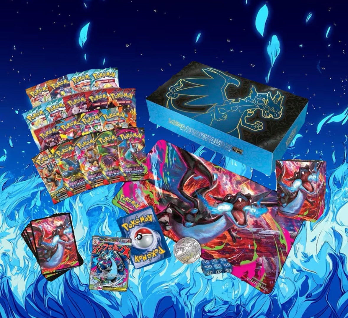 Mega Charizard X Ex Ultra Premium Collection.