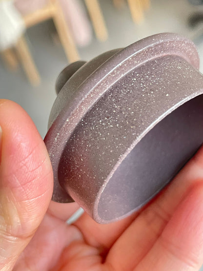 Zisha Violet purple clay Tea pot 200ml 紫砂 紫罗兰掇球茶壶