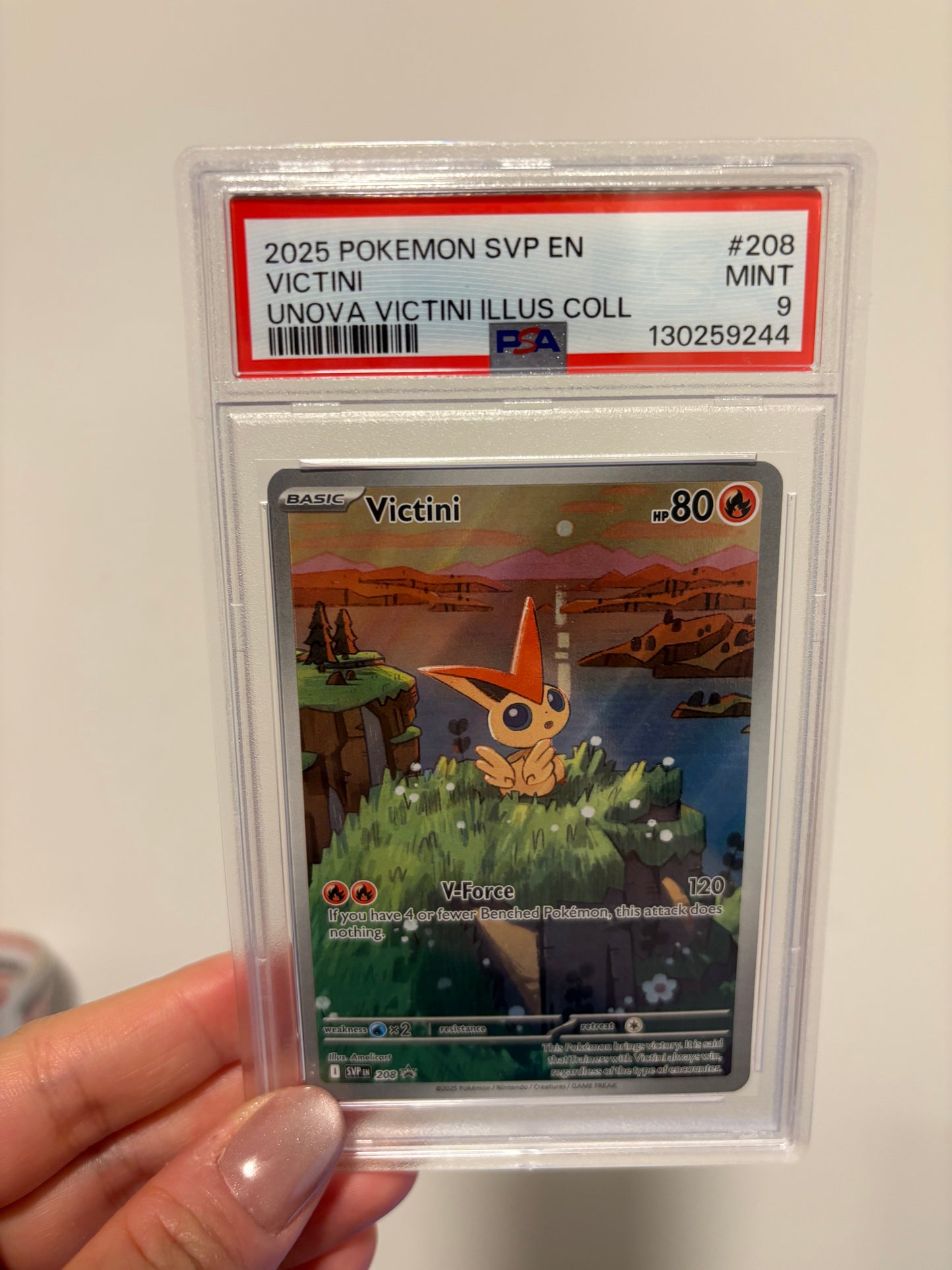 [ PSA 9 ] Victini (Promo) #208