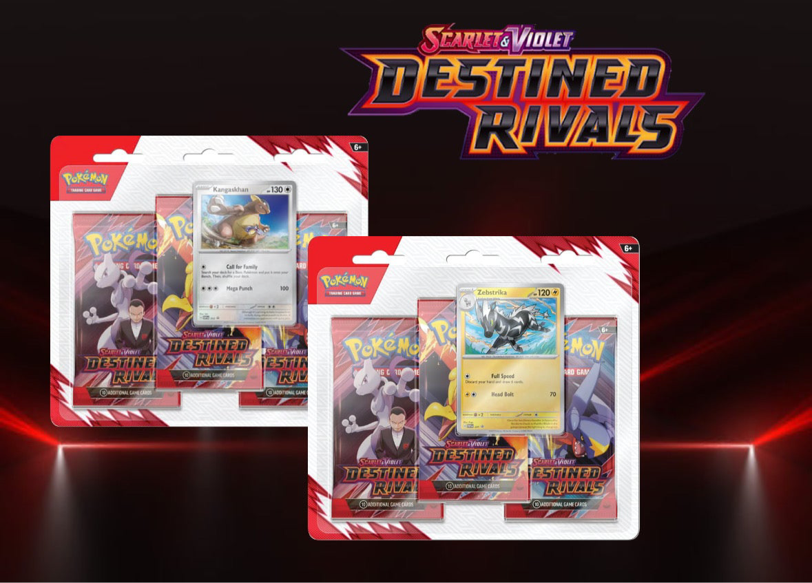 SV10 Destined Rivals 3 Packs Blister