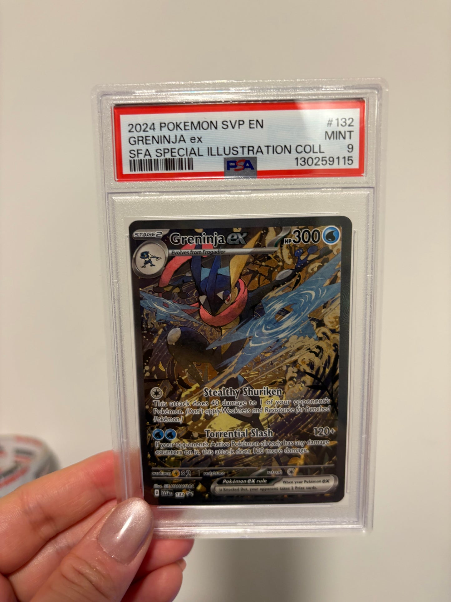 [ PSA 9 ] Greninja ex (Promo) #132
