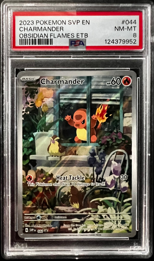 [ PSA 8 ]  Charmander #044 (Promo)