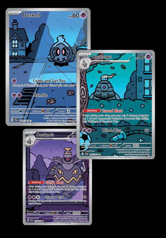 (Set of 3) SV6.5 Duskull/ Dusclops/ Dusknoie IR set