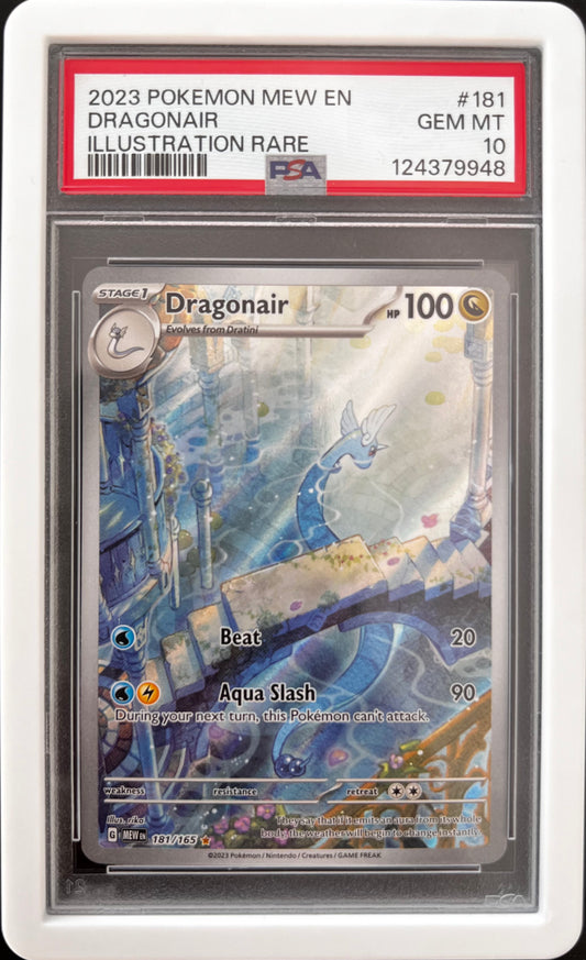 [ PSA 10 ]  Dragonair #181/165 (IR)