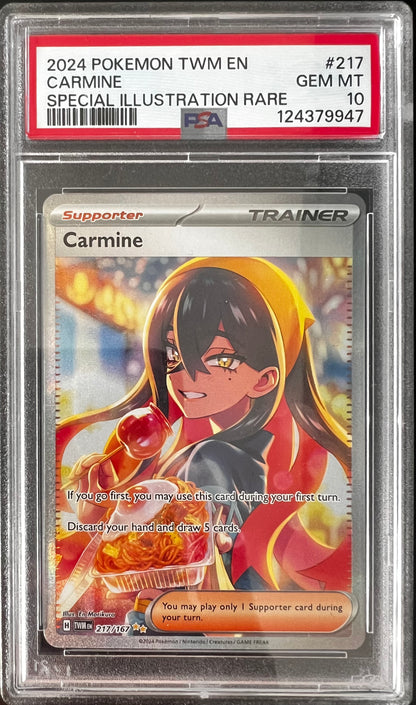 [PSA 10] Carmine #217/167 (SIR)