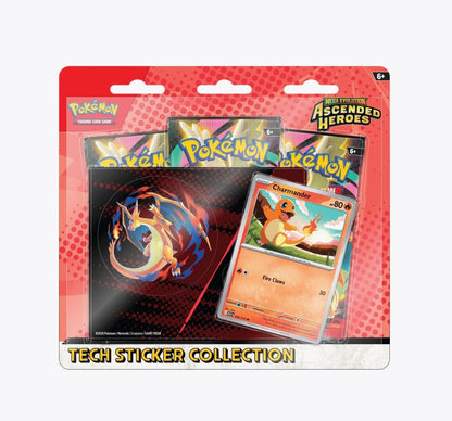 ME2.5 Ascended Heroes (Wave 1) Tech Sticker - Charmander /Gastly