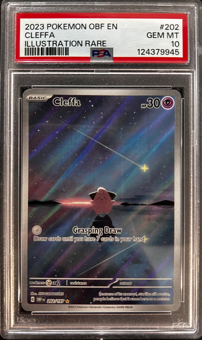 [ PSA 10 ]  Cleffa #202/197 (IR)
