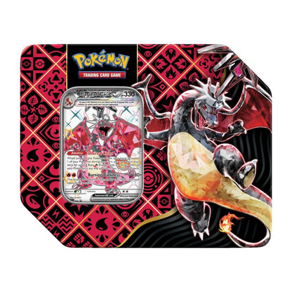 S&V Paldean Fates Tin (Shiny Charizard ex)