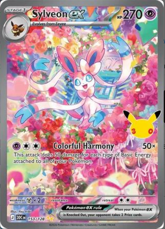 Sylveon ex # 153/128