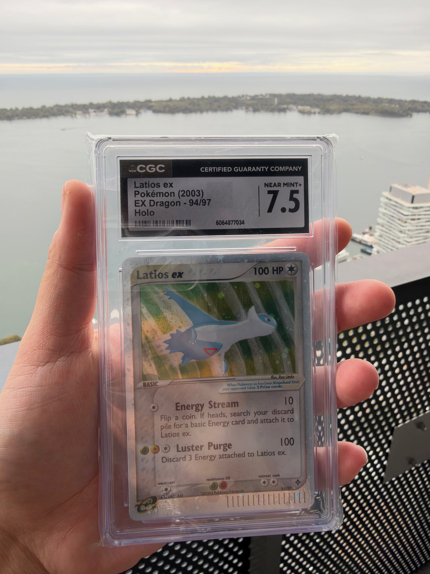 [ CGC 7.5] Latios ex (Ultra Rare) #94 Ex Dragon