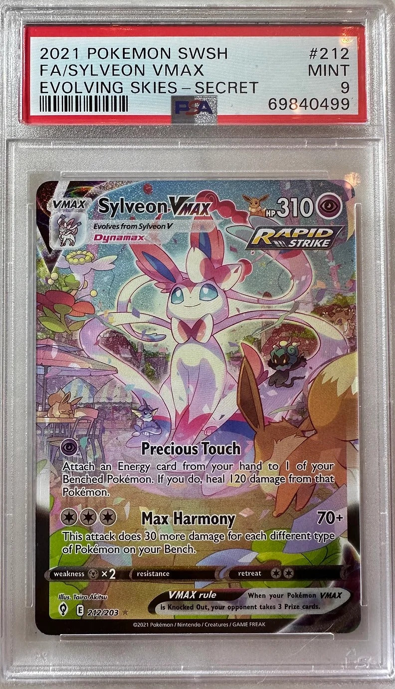 [PSA 9] Sylveon VMAX #212/203