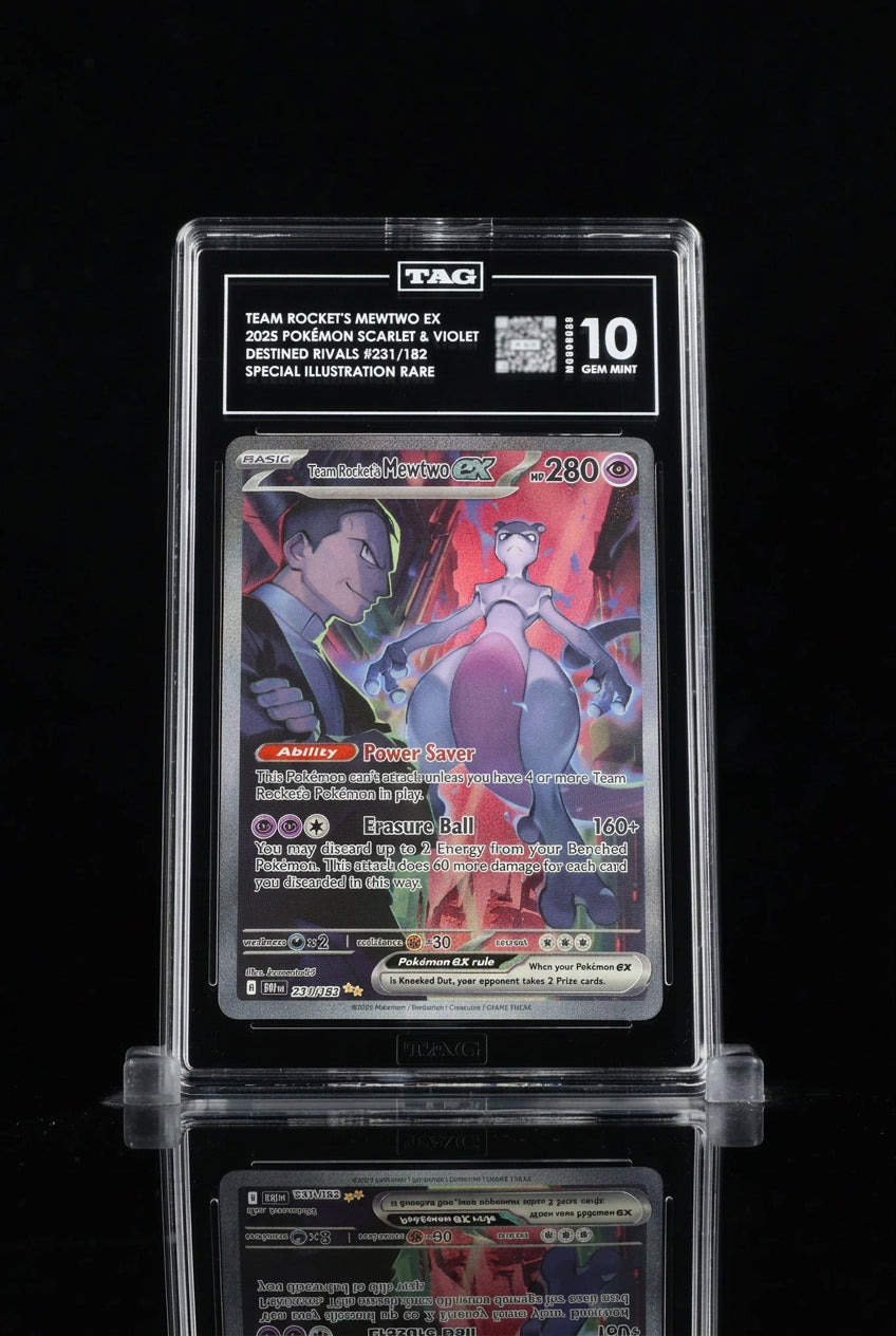[ TAG 10 ] Team Rocket's Mewtwo ex (SIR) #231