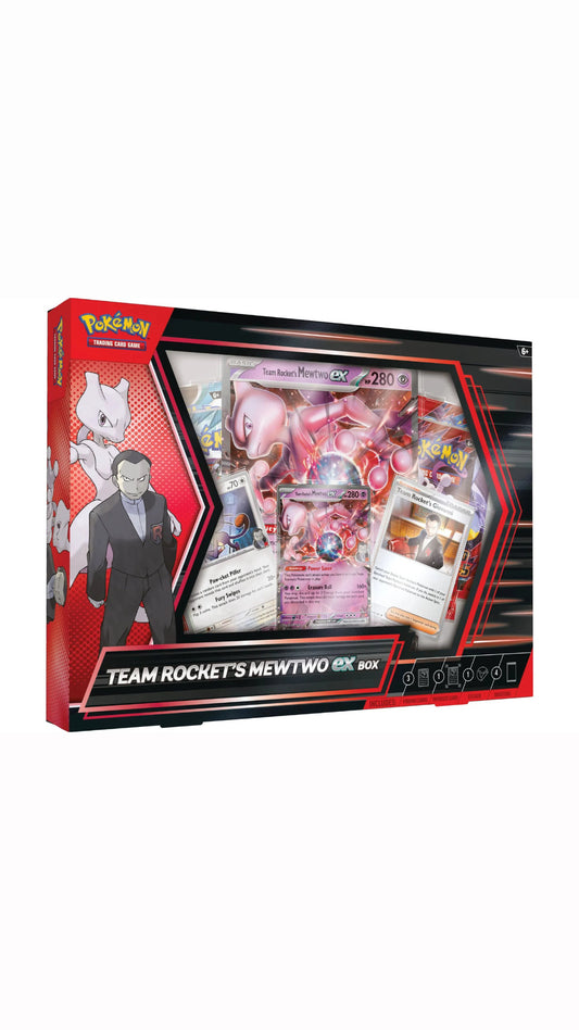 Team Rockets Mewtwo EX Box