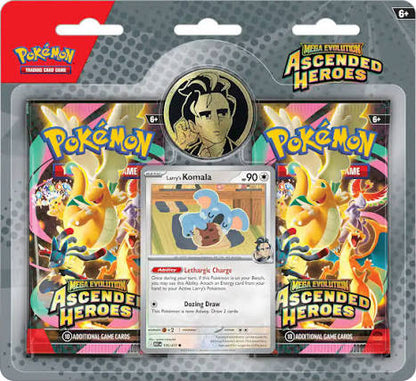 ME2.5 Ascended Heroes (wave 2) - 2 Packs Blister Larry/ Erika