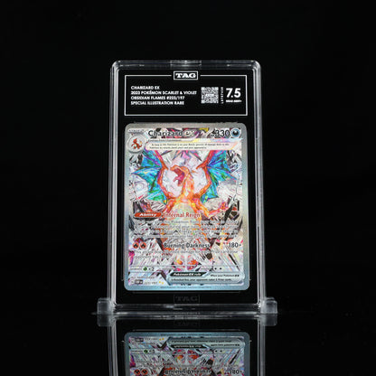 [TAG 7.5] 2013 SV OBSIDIAN FLAMES CHARIZARD EX (SIR) #223/197