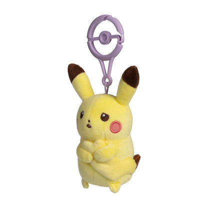 Pikachu PC Natures Plush Key Chain