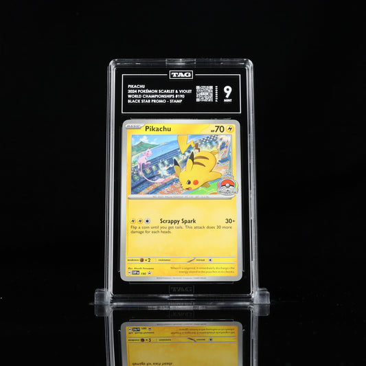 [TAG 9] 2024 SV WORLD CHAMPIONSHIPS Pikachu #190 (Promo)