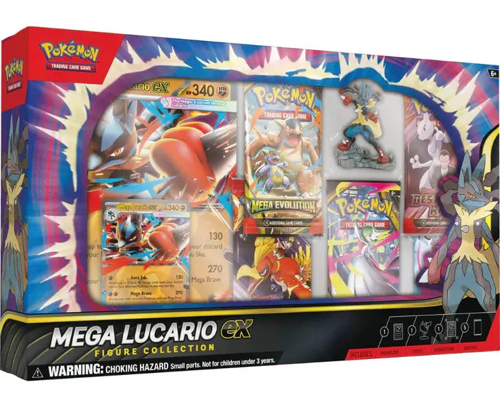 Mega Evolution Mega Lucairo Ex Figure Collection Box