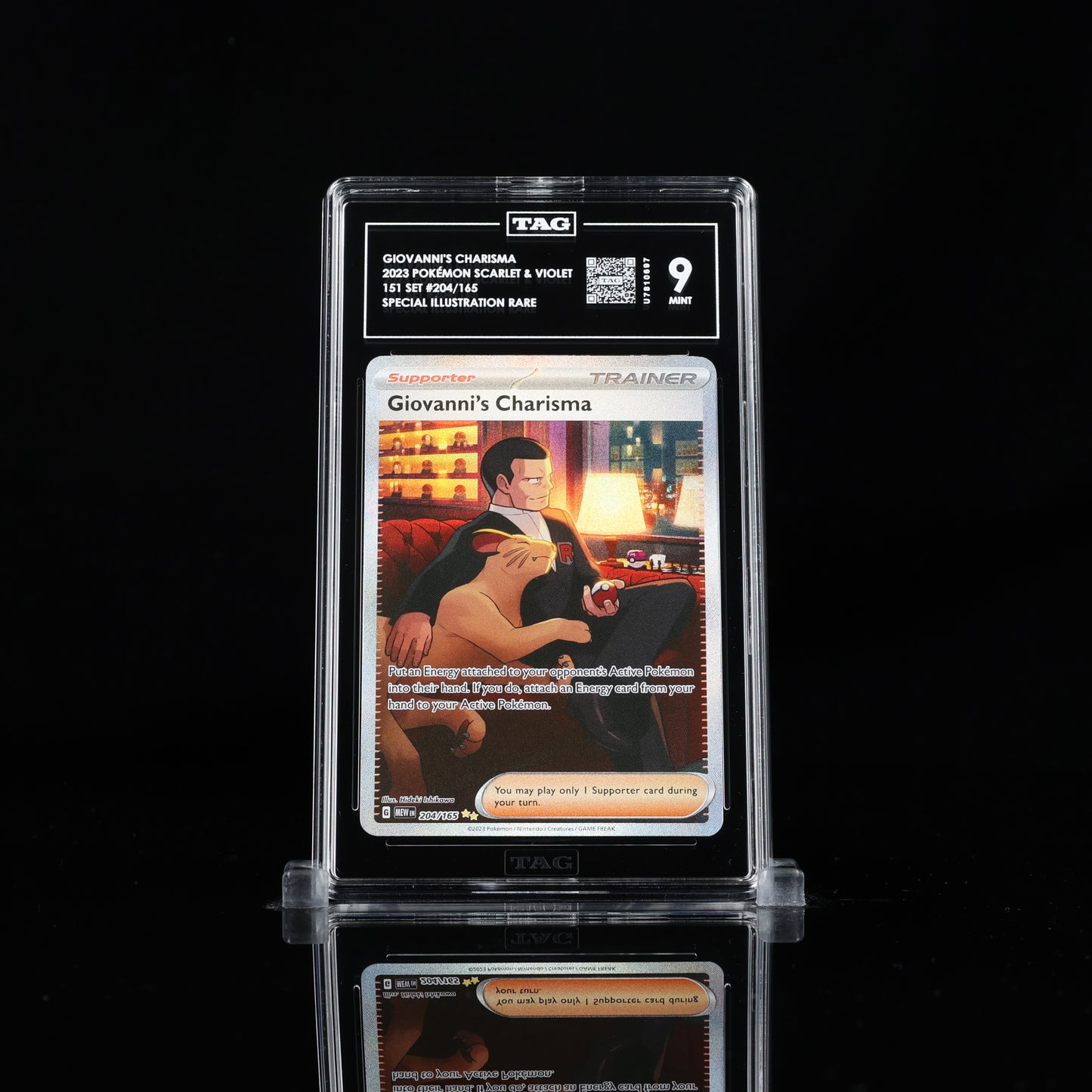 [TAG 9] 2023 151 SET GIOVANNI'S CHARISMA #204/165 (SIR)