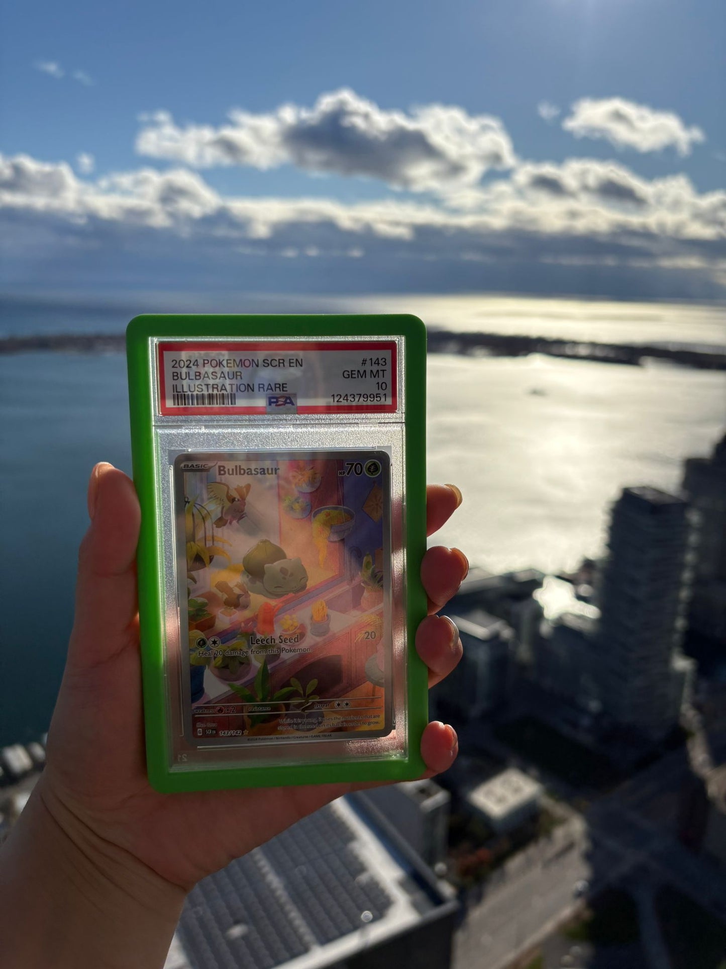 [ PSA 10 ]  Bulbasaur #143/142 (IR)