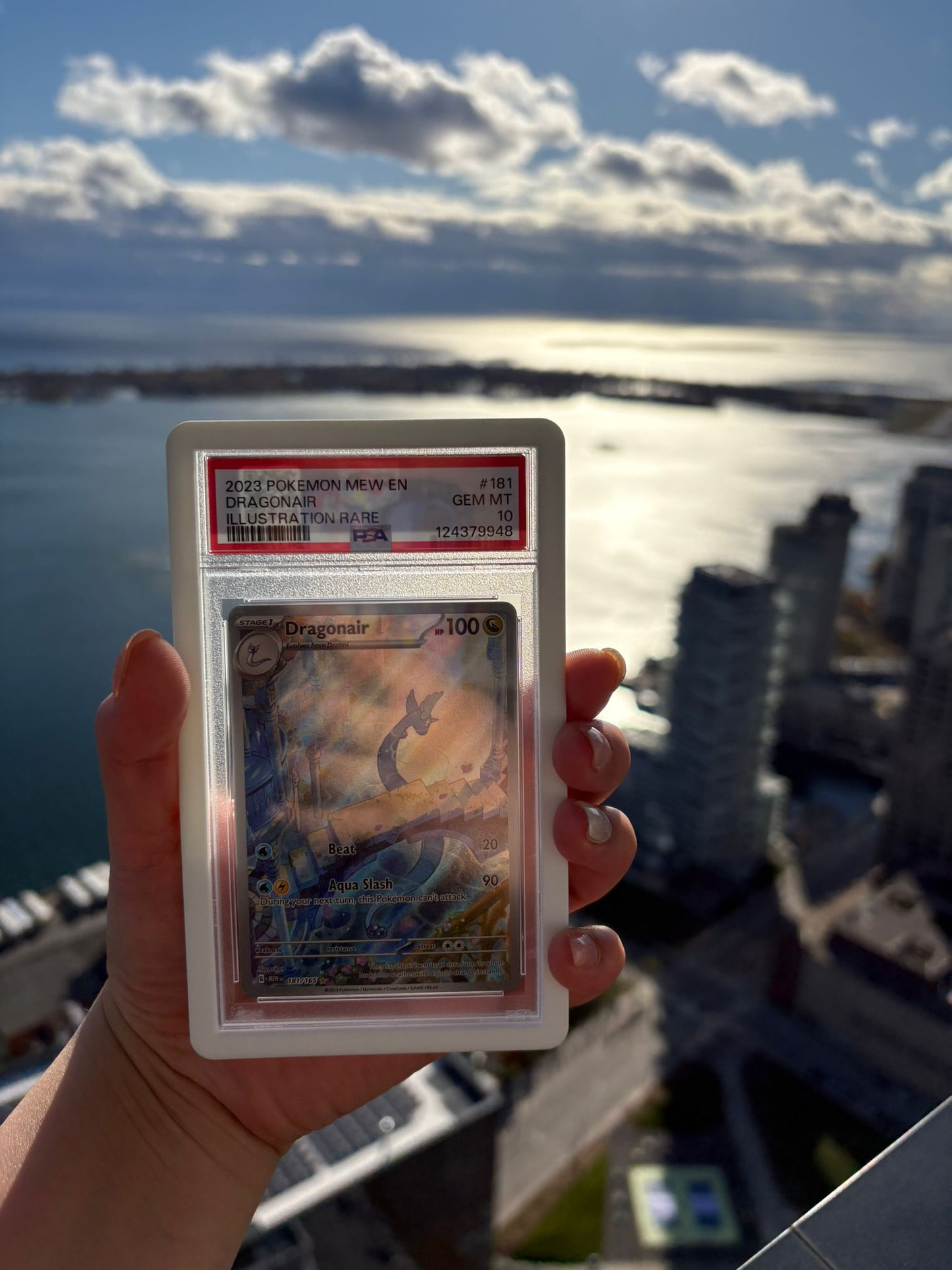 [ PSA 10 ]  Dragonair #181/165 (IR)