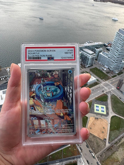 [ PSA 8 ] Squirtle #148/142 (IR)