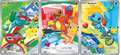 (Promo) First Partner Collection 2026 - Kanto Starter (Bulbasaur, Charmander, Squirtle)