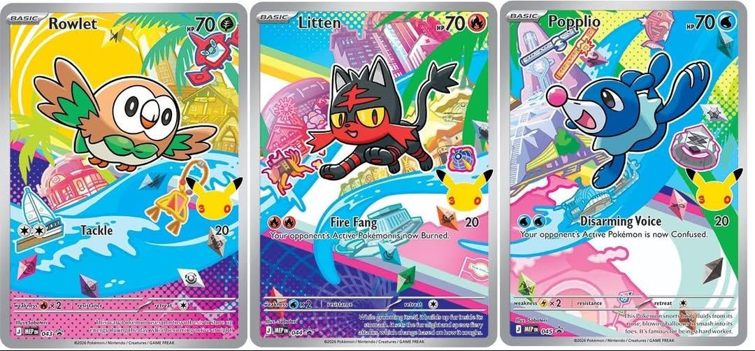 (Promo) First Partner Collection 2026 - Alolan Starter