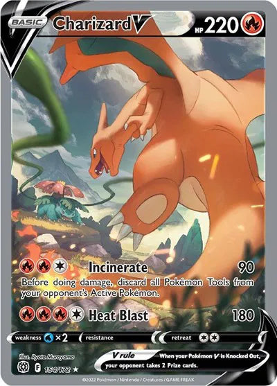 (NM) Charizard V #154