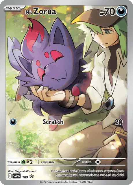 [Scarlet Violet Promo] N's Zorua