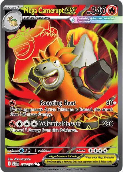 (NM) Mega Camerupt ex #156