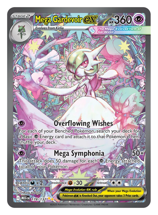 (NM) Mega Gardevoir ex #178