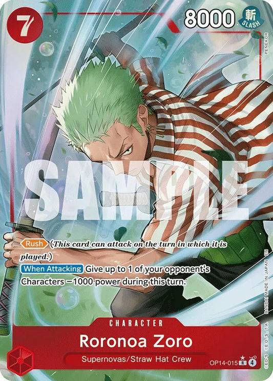 [OP-Eng] Roronoa Zoro (Alternate Art)