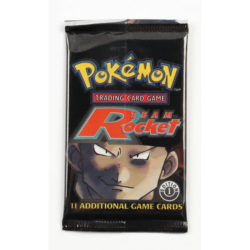 TEAM ROCKET 1ST EDITION BOOSTER PACK (GIOVANNI ART)